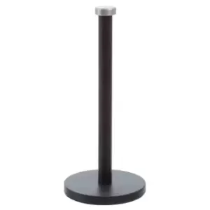 Image of Interiors By PH Metal Kitchen Roll Holder - Matte Black