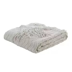 Image of Chevron Knit Throw (125x150cm)