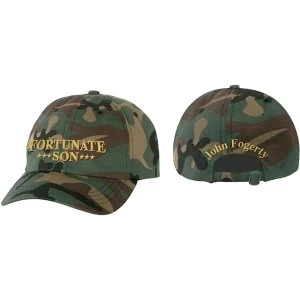 Image of John Fogerty - Fortunate Son Unisex Baseball Cap - Green