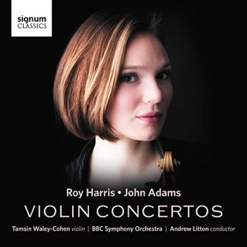 Image of Tamsin Waley-Cohen - Roy Harris/John Adams: Violin Concertos CD