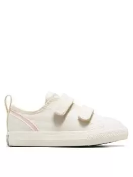 Image of Converse Chuck Taylor All Star 2v, Cream, Size 2 Younger