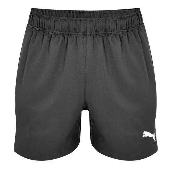 Image of Puma Essentials Logo Woven Shorts 5 Mens - Grey XS