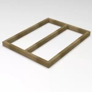 Image of Forest Garden 4X3 Timber Shed Base (L) 94Cm X (W) 118Cm