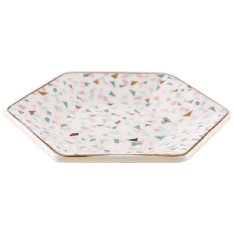 Image of Premier Housewares Gozo Large Ceramic Dish, Robust Dolomite White