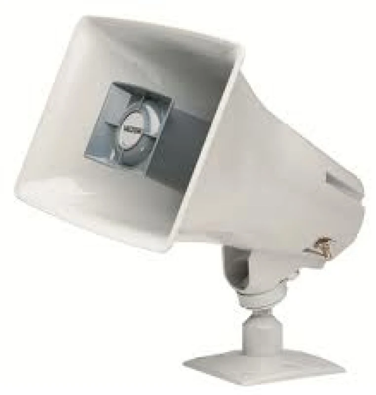 Image of Valcom 5 Watt Amplified Horn loudspeaker 1-way Grey Wired 5 W