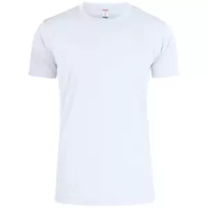 Image of Clique Childrens/Kids Basic Active T-Shirt (9-11 Years) (White)