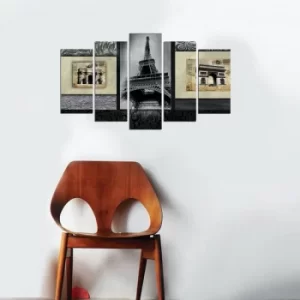 Image of 5PMX-008 Multicolor Decorative MDF Painting (5 Pieces)