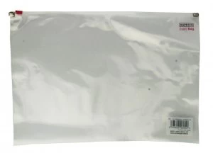 Image of Rapesco A4 Zippi Bag Plastic Zip P25 Ast