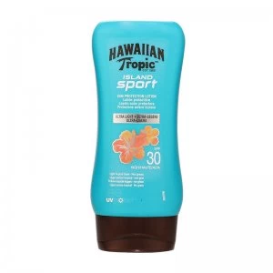 Image of Hawaiian Tropic Island Sport Sun Lotion SPF30 180ml