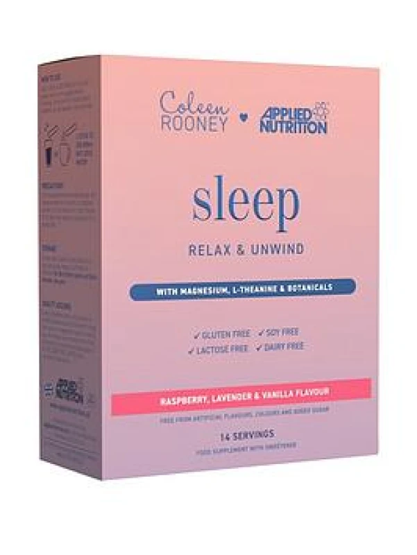 Image of Applied Nutrition Coleen Rooney Sleep, Relax & Unwind Sticks - Raspberry, Lavender & Vanilla - 14 Servings in Blue Blue Unisex