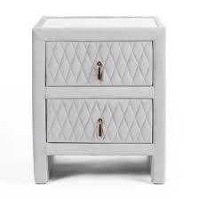 Image of Quilted Bedside Table