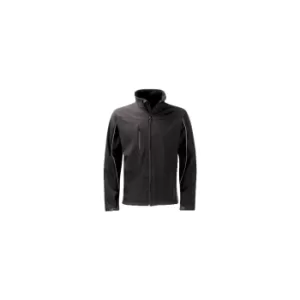 Image of Executive Mens Small Black Soft Shell Jacket