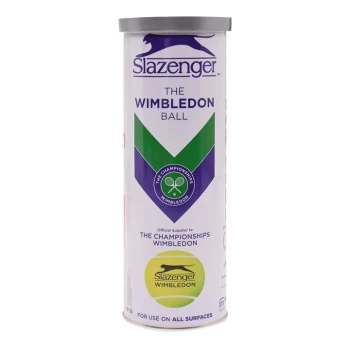 Image of Slazenger Wimbledon Tennis Balls - 3 Tin