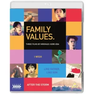 Image of Family Values: Three Films by Hirokazu Kore-eda