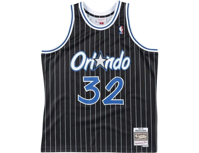 Image of Mitchell And Ness 1994-1995 Shaquille Oneal Jersey Black S