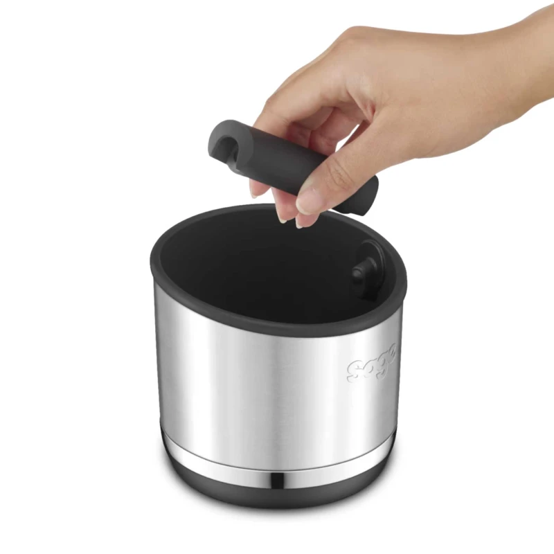 Image of Sage SEA501BSS0ZEU1 the Knock Box 10 - Stainless Steel Sage SEA501BSS0ZEU1