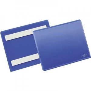 Image of Durable 176307 Label holder (self-adhesive) Dark blue (W x H) 163mm x 120 mm A6 landscape