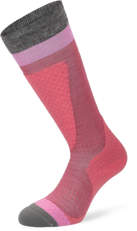Image of Lenz Think About Merino Winter 2 Kids Socks, pink, Size 27 - 30