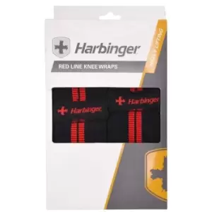 Image of Harbinger Red Line Knee Wraps - Multi