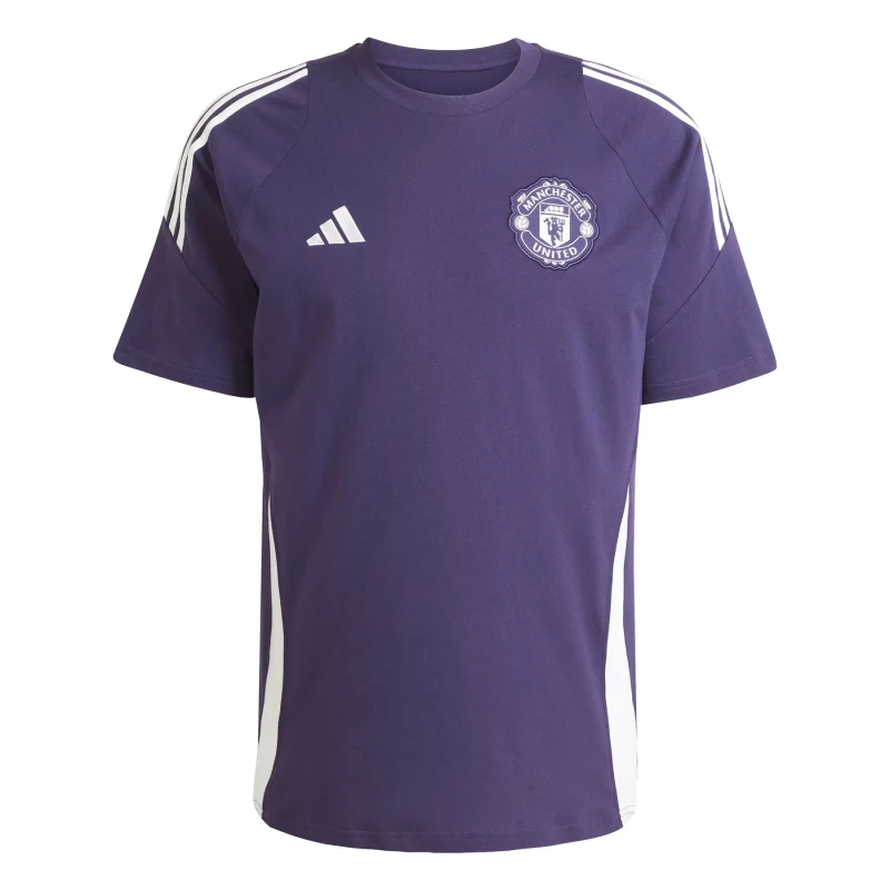 Image of Adidas Manchester United T-Shirt Tiro 25 Violet Male M