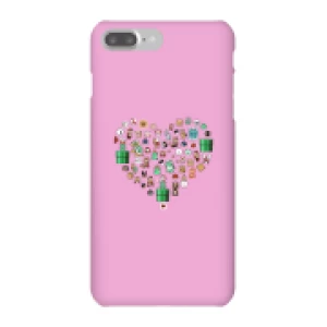 Image of Pixel Sprites Heart Phone Case - iPhone 7 Plus - Snap Case - Matte