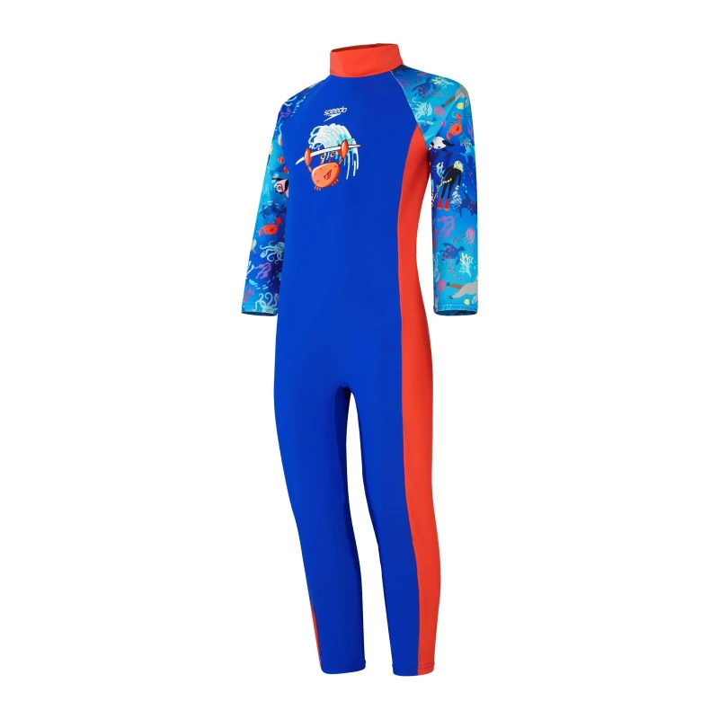 Image of Speedo Prnt Ls AI1 - Blue Blue One Size