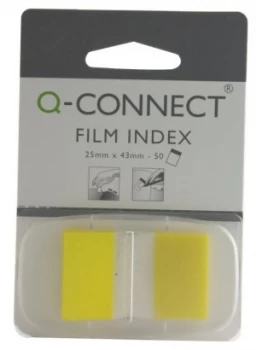 Image of Q Connect Page Marker 1" 50 Shts Yellow