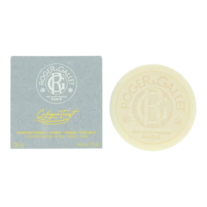 Image of Roger Gallet Cologne Twist 3 In 1 Cleansing Bar 100g
