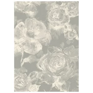 Image of Asiatic Echo Rug - 230 x 160cm - Floral Taupe