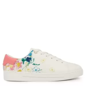 Image of Ted Baker Magnolia Heel Trainer - White