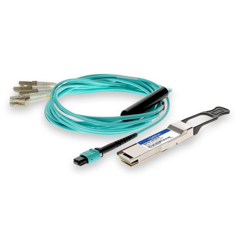 Image of AddOn Networks Cisco QSFP-40G-SR4-S Compatible TAA 40GBase-SR4 QSFP Tr