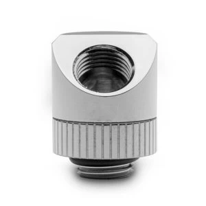 Image of EK Water Blocks EK-Torque Angled 45 Rotary Fitting - Nickel