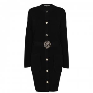 Image of Biba Belted Cardigan - Black
