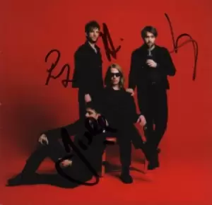 Image of The Vaccines English Graffiti - Deluxe Edition - Autographed 2015 UK CD album 88875083862
