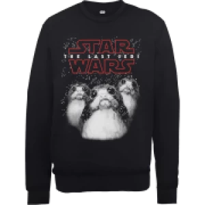 Image of Star Wars The Last Jedi Porgs Black Sweatshirt - M - Black