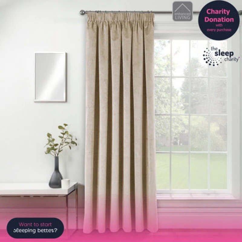Image of Oxford Velvet Pencil Pleat Door Curtain RED 168X214 MN15503