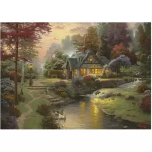 Image of Thomas Kinkade: Stillwater Cottage Jigsaw Puzzle - 1000 Pieces
