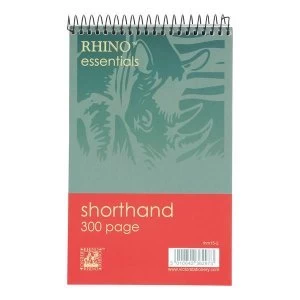 Image of 5 Star Value 127x200mm Shorthand Pad Wirebound 60gm2 Ruled 150 Pages Pack of 5