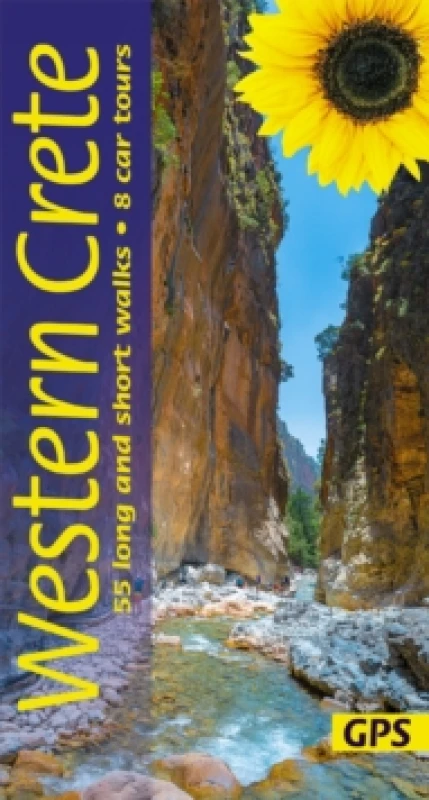 Image of Western Crete Sunflower Walking Guide : 55 long and short walks, 8 car tours Paperback / softback
