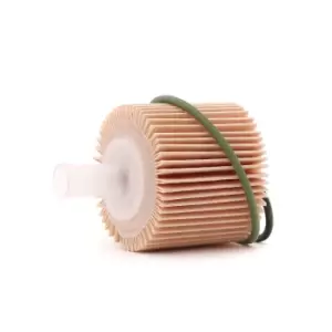 Image of FILTRON Oil filter Filter Insert OE 685/3 Engine oil filter TOYOTA,SUBARU,DAIHATSU,Yaris Schragheck (_P9_)