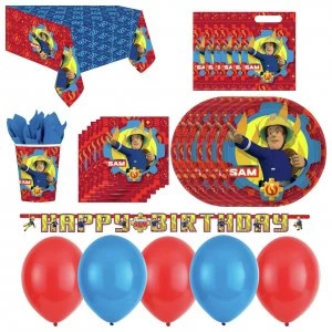 Image of Fireman Sam Party Pack for 16 Guests