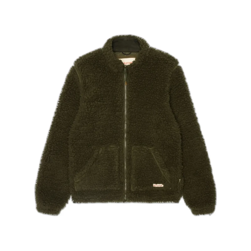 Image of Revolution Plush short jacket with large kangaroo pockets Revolution Vert Male 2XL
