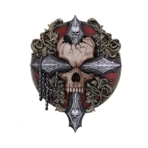 Image of Cross Of Darkness Wall Plaque