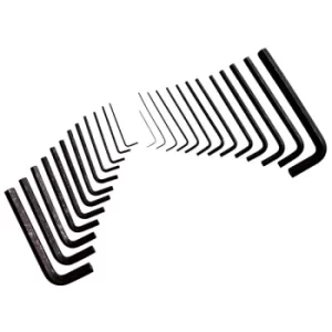 Image of Rolson 40339 25pc Hex Key Set MM/AF