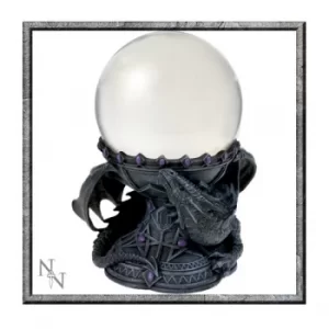 Image of Anne Stokes Dragon Beauty Crystal Ball Holder