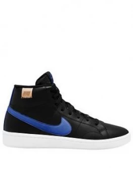 Image of Nike Court Royale 2 Mid, Black/Blue, Size 9, Men