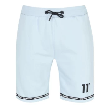 Image of 11 Degrees Tapered Sweatshorts - Blue