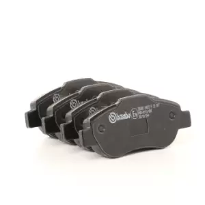 Image of BREMBO Brake pad set FIAT P 23 097 6001073158,71770008,71772215 77362689,77362691