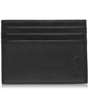 Image of Polo Ralph Lauren Logo Card Holder - Black