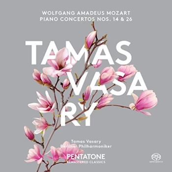 Image of Tamas Vasary - Wolfgang Amadeus Mozart: Piano Concertos Nos. 14 & 26 CD
